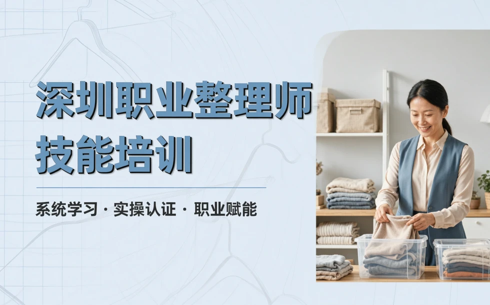 深圳职业整理师技能培训