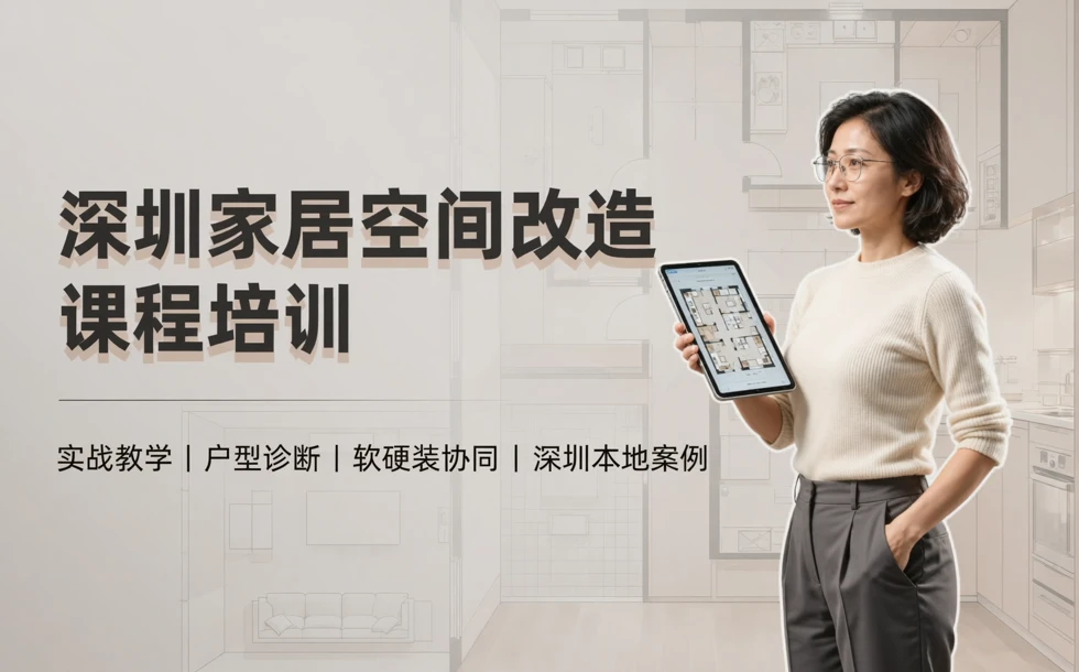 深圳家居空间改造课程培训