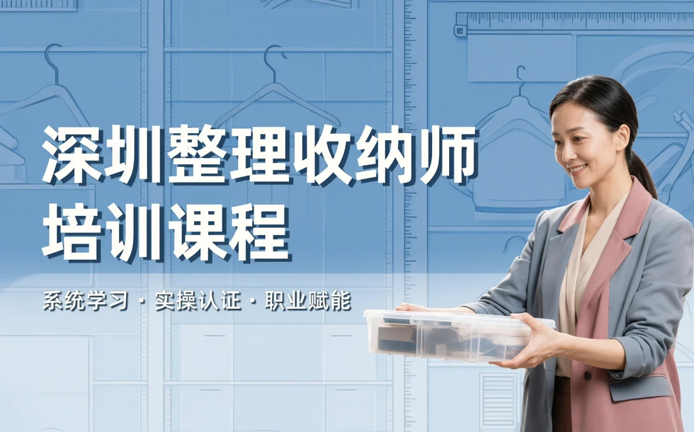 深圳整理收纳师培训课程