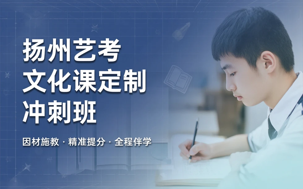 扬州艺考文化课定制冲刺班