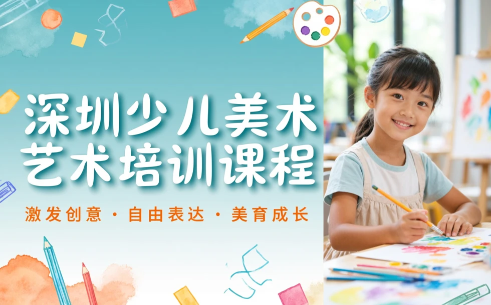 深圳少儿美术艺术培训课程