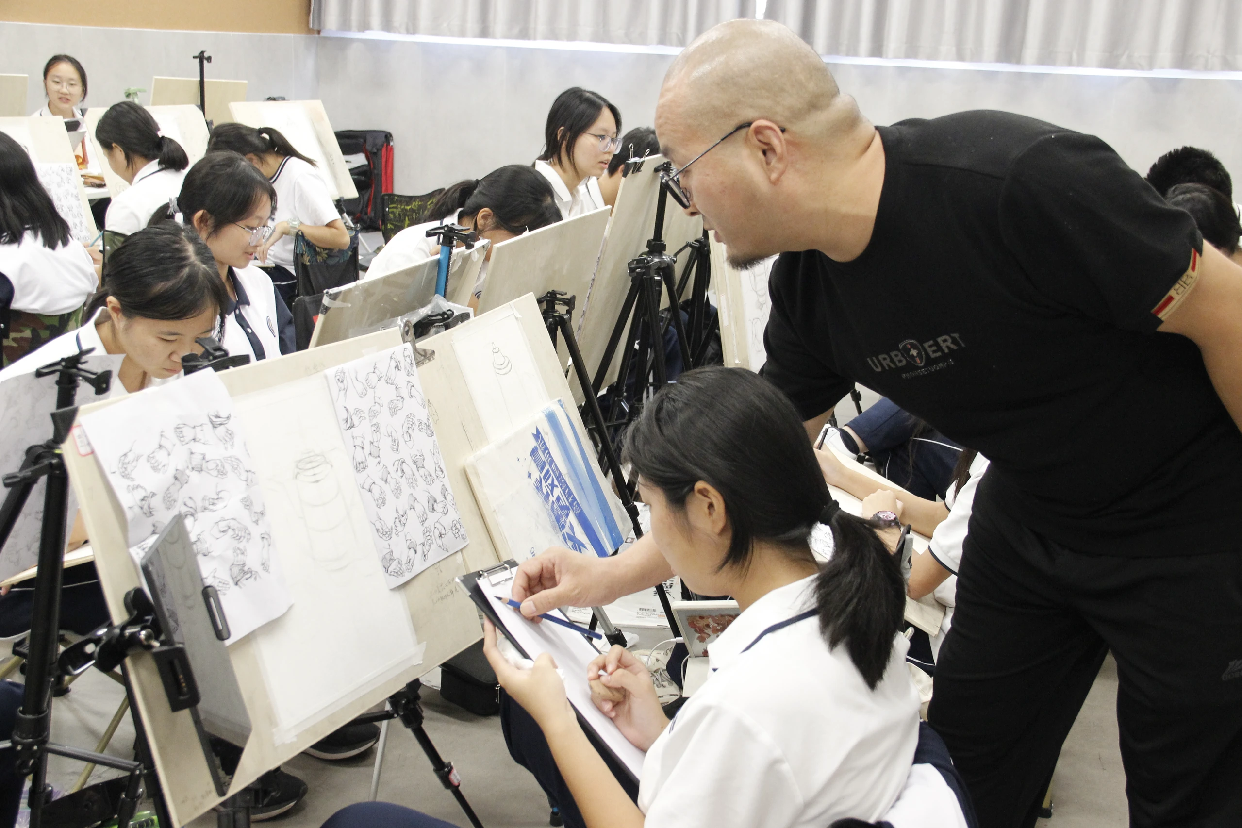 素描授课