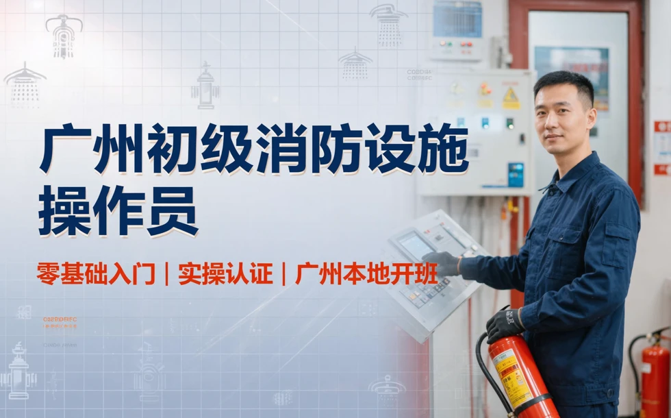 广州初级消防设施操作员培训学习班