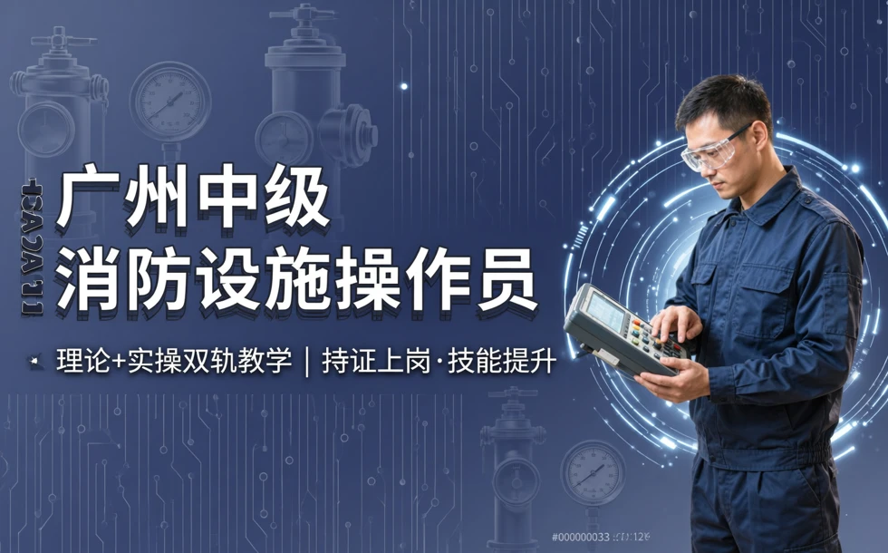 广州中级消防设施操作员培训班