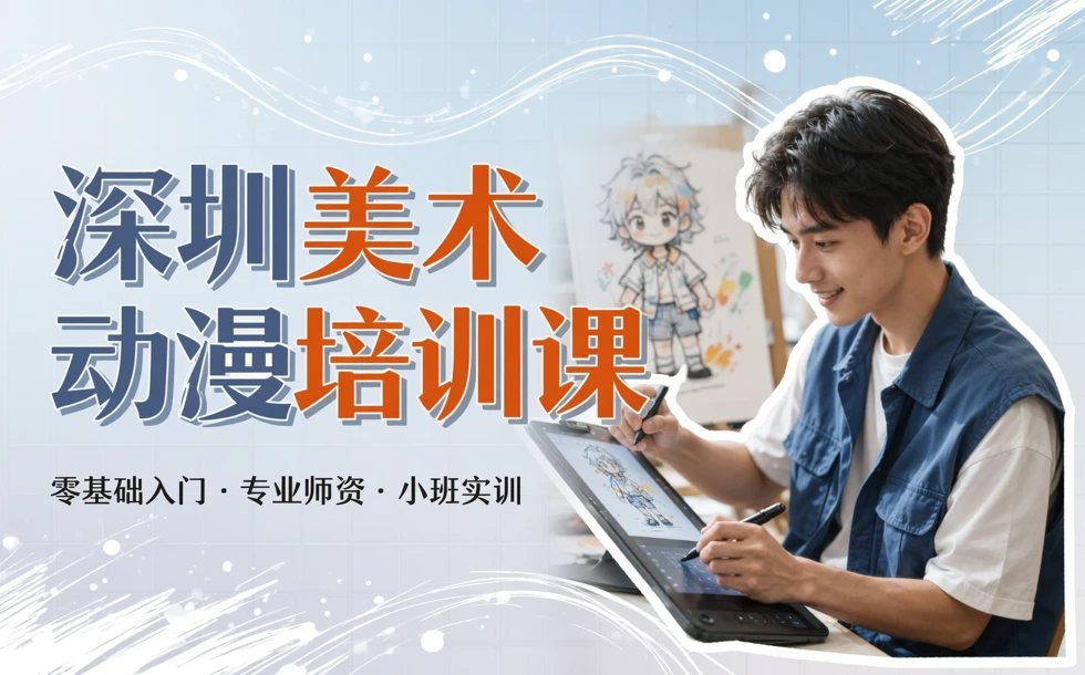 深圳美术动漫培训课