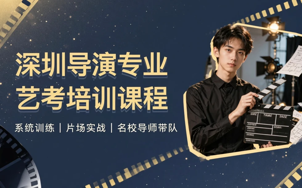 深圳导演专业艺考培训课程