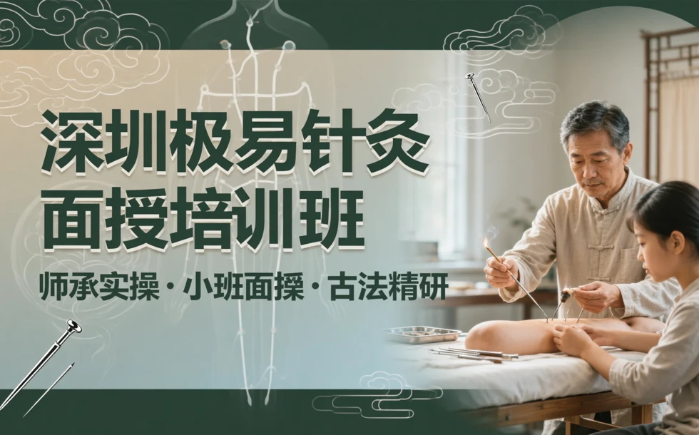 深圳极易针灸面授培训班
