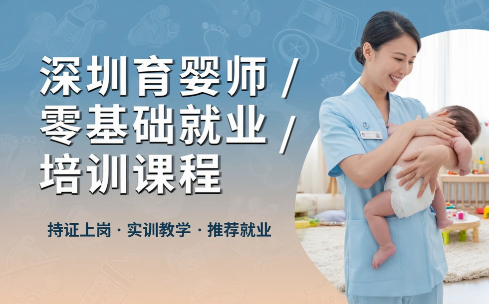 深圳育婴师零基础就业培训课程