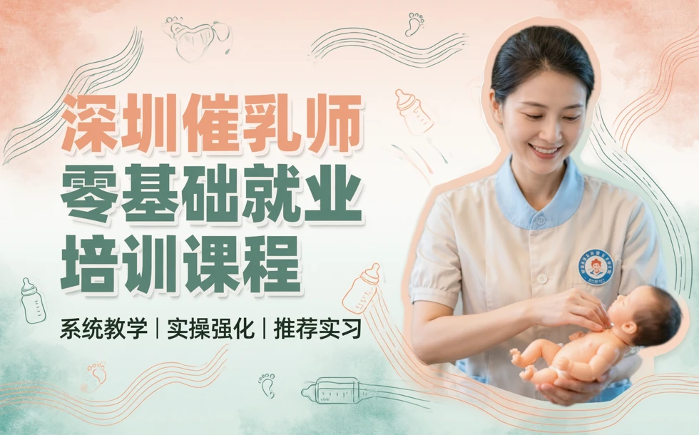 深圳催乳师零基础就业培训课程