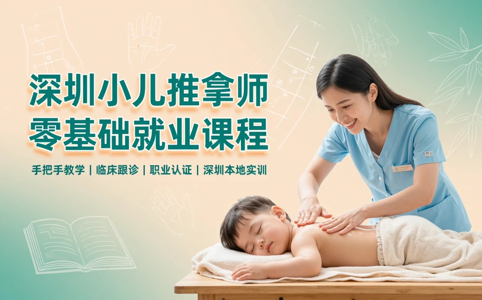 深圳小儿推拿师零基础就业课程