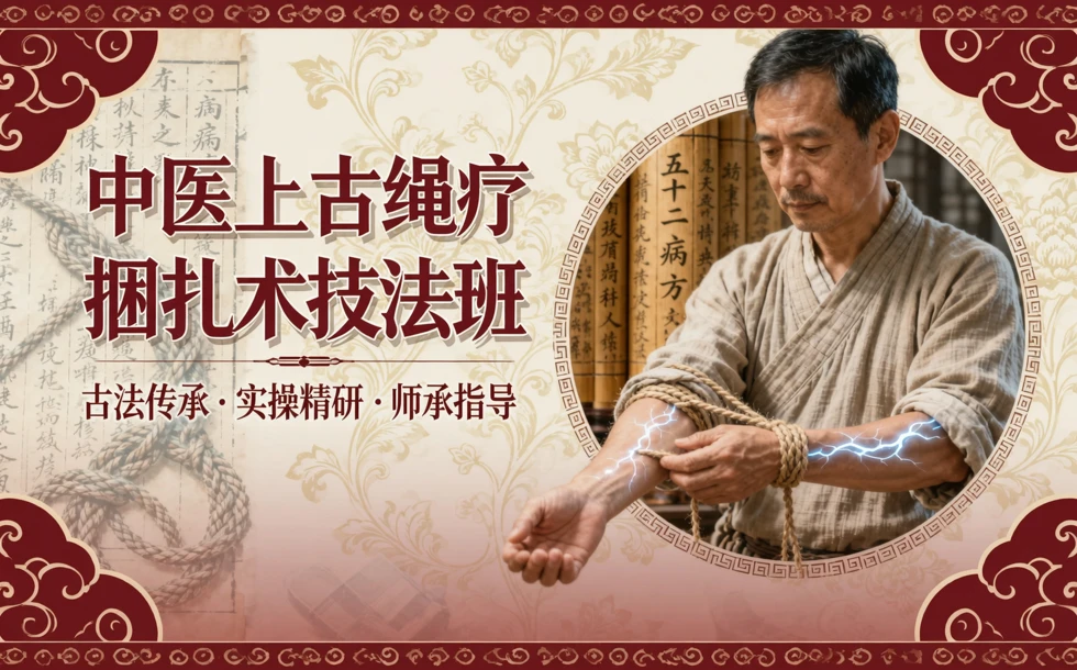 北京中医上古绳疗捆扎术技法班