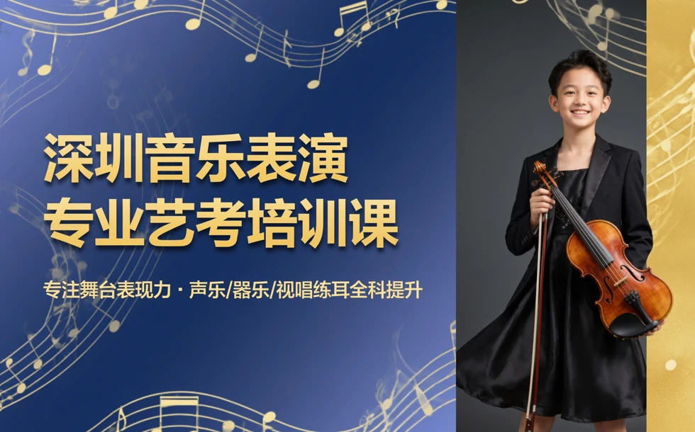 深圳音乐表演专业艺考培训课
