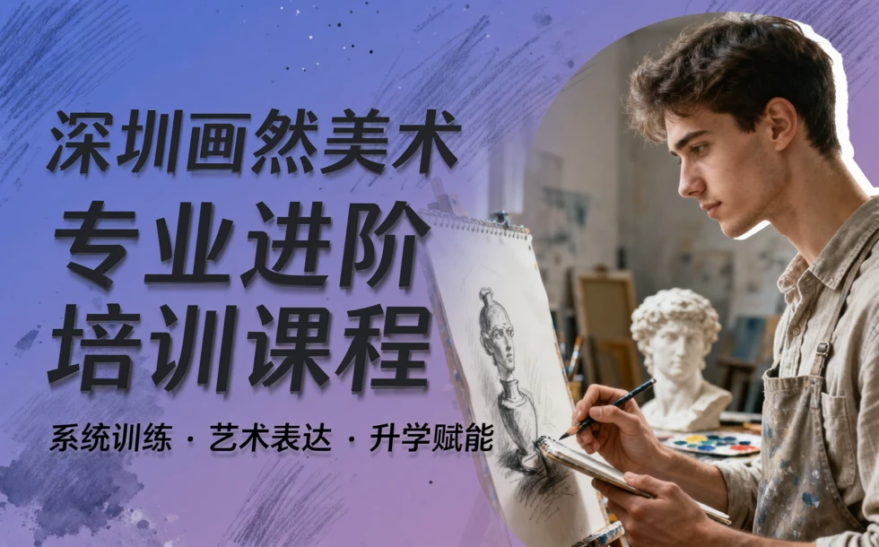 深圳画然美术专业进阶培训课程