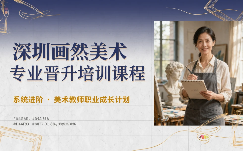 深圳画然美术专业晋升培训课程