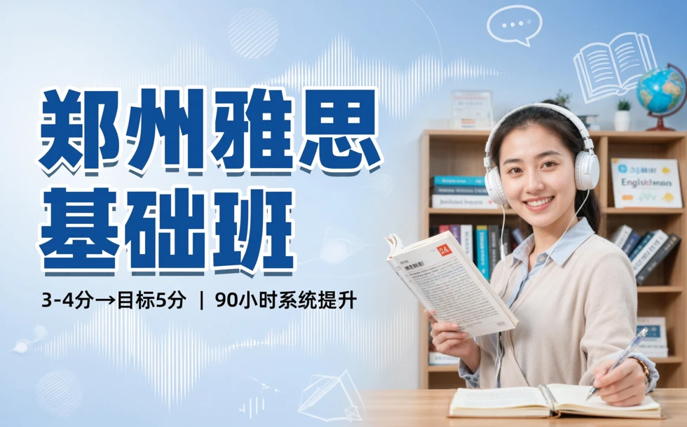 郑州雅思基础班辅导课程