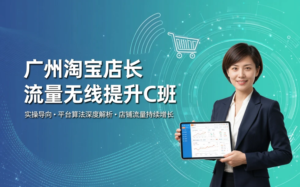 广州淘宝店长流量无线提升C班