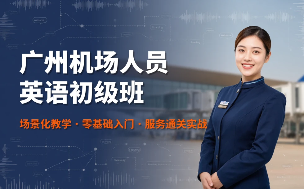 广州机场人员英语初级班