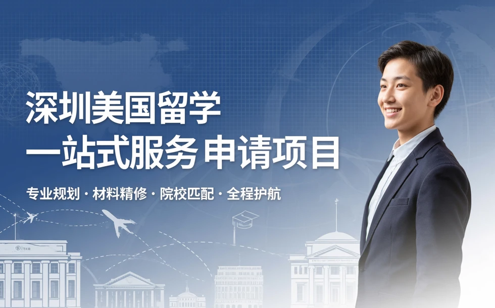深圳美国留学一站式服务申请项目