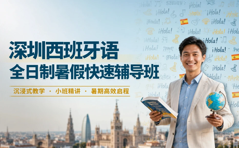 深圳西班牙语全日制暑假快速辅导班