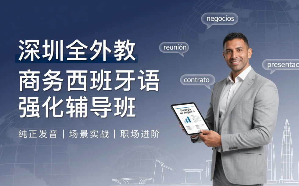 深圳全外教商务西班牙语强化辅导班