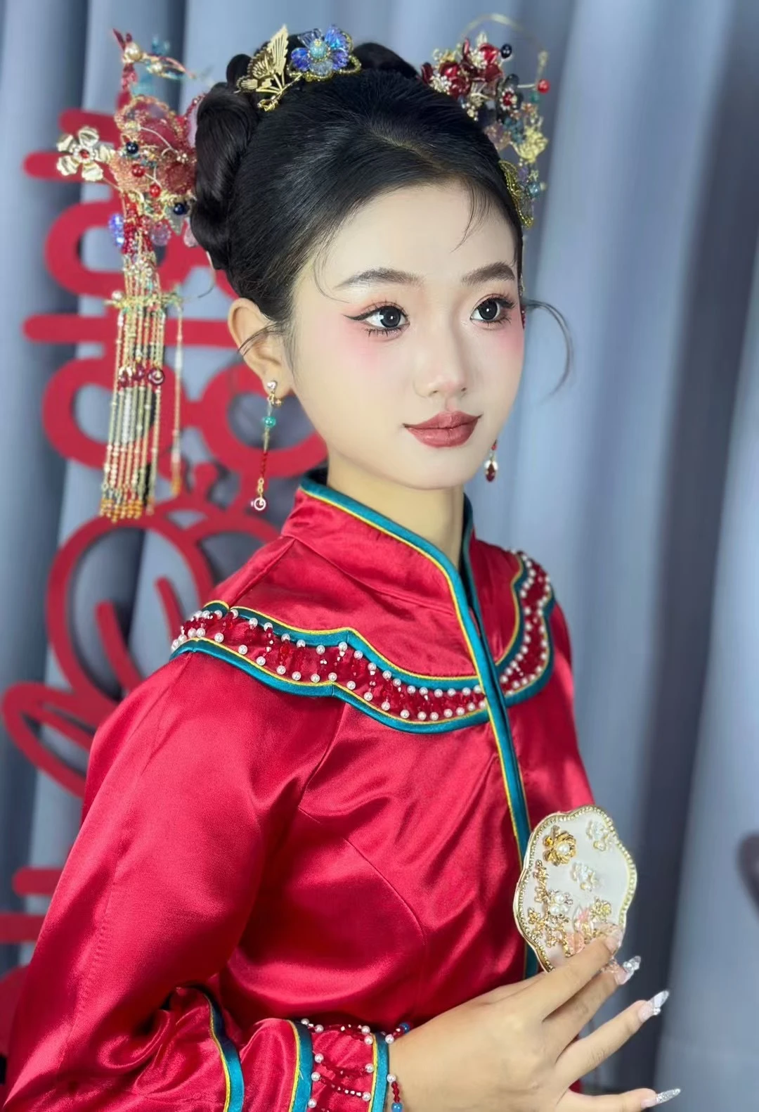 中式秀禾妆