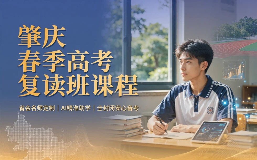 肇庆春季高考高四复读班课程