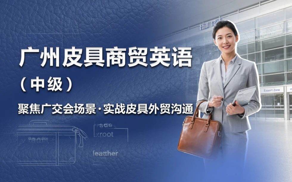 广州皮具商贸英语（中级）