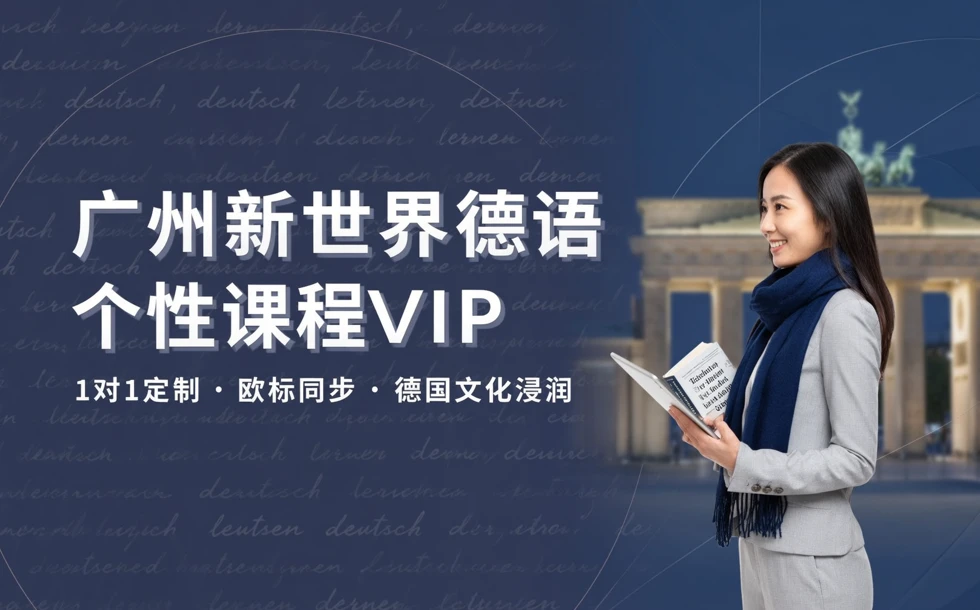 广州新世界德语个性课程VIP