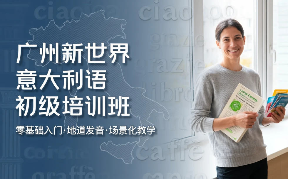 广州新世界意大利语初级培训班