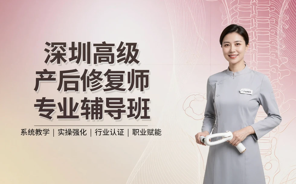 深圳高级产后修复师专业辅导班