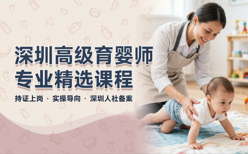 深圳高级育婴师专业精选课程
