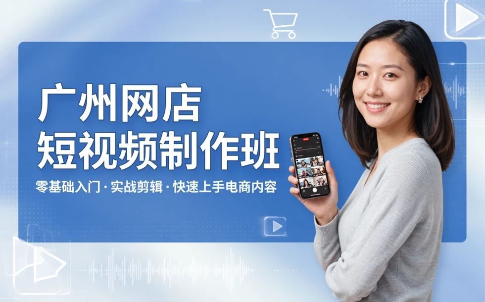 广州网店短视频制作班