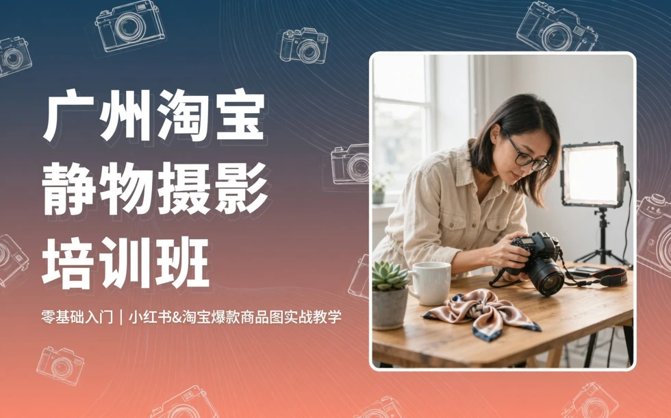 广州淘宝静物摄影培训班