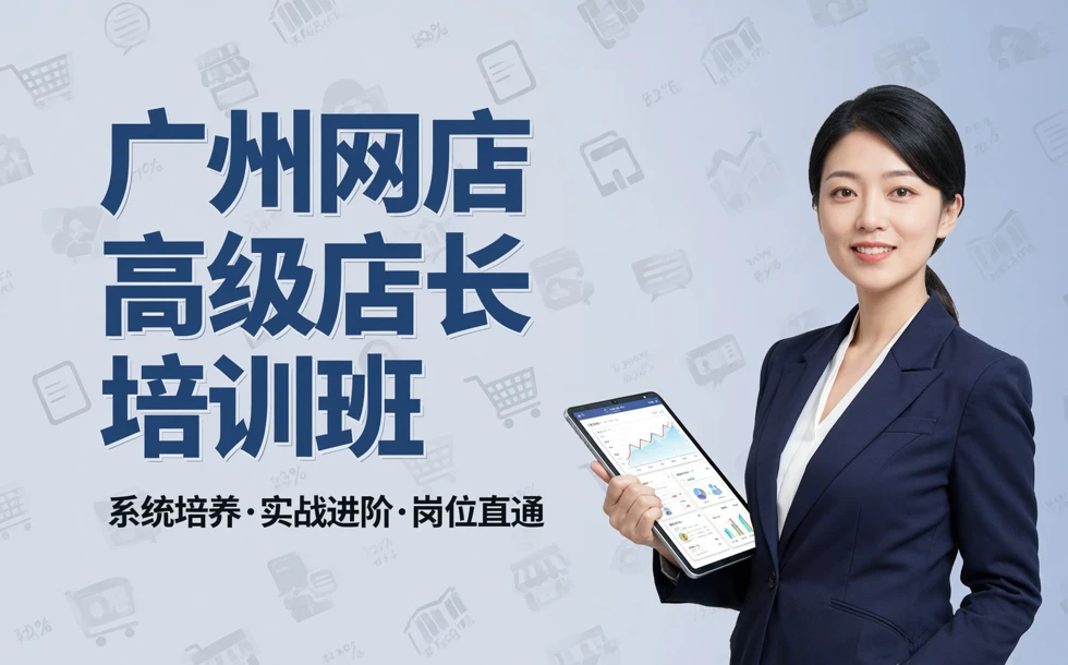 广州网店高级店长培训班