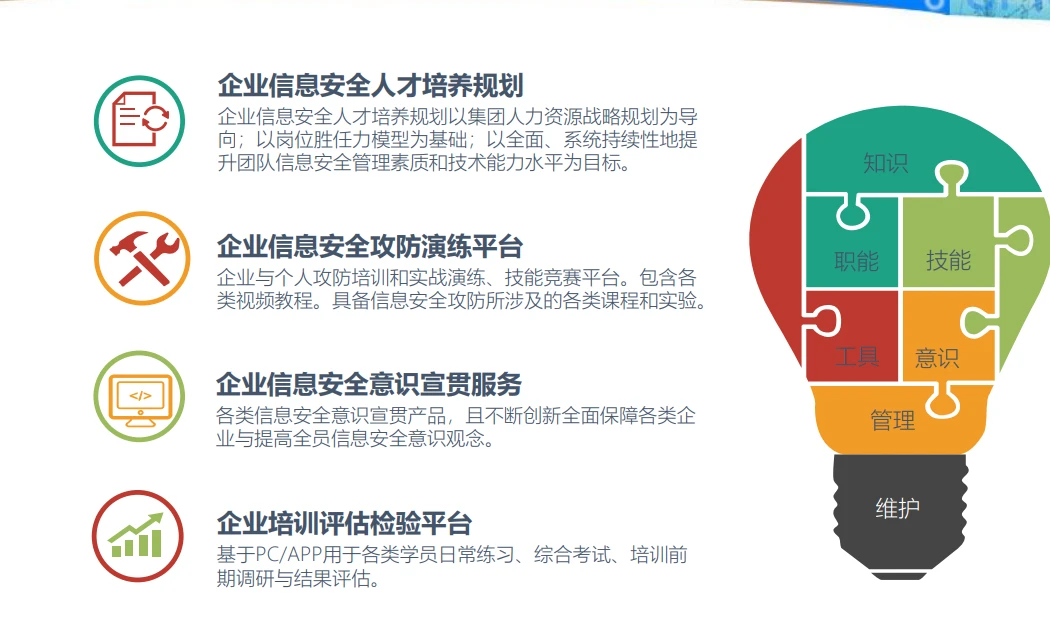 四大核心企业安全配套服务