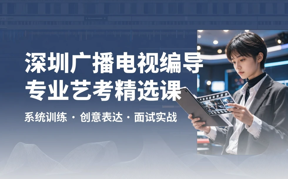 深圳广播电视编导专业艺考精选课