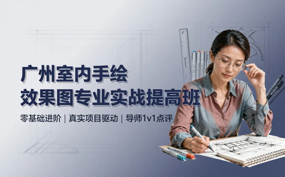 广州室内手绘效果图专业实战提高班