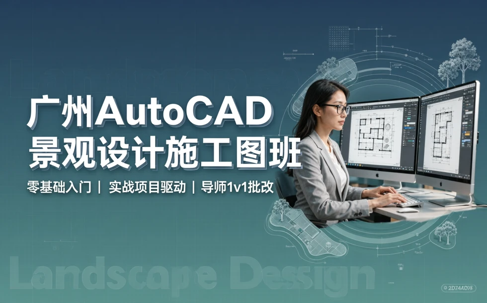广州AutoCAD景观设计施工图班