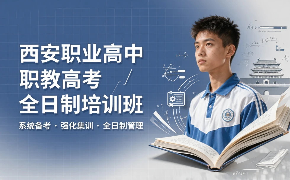 西安职业高中职教高考全日制培训班