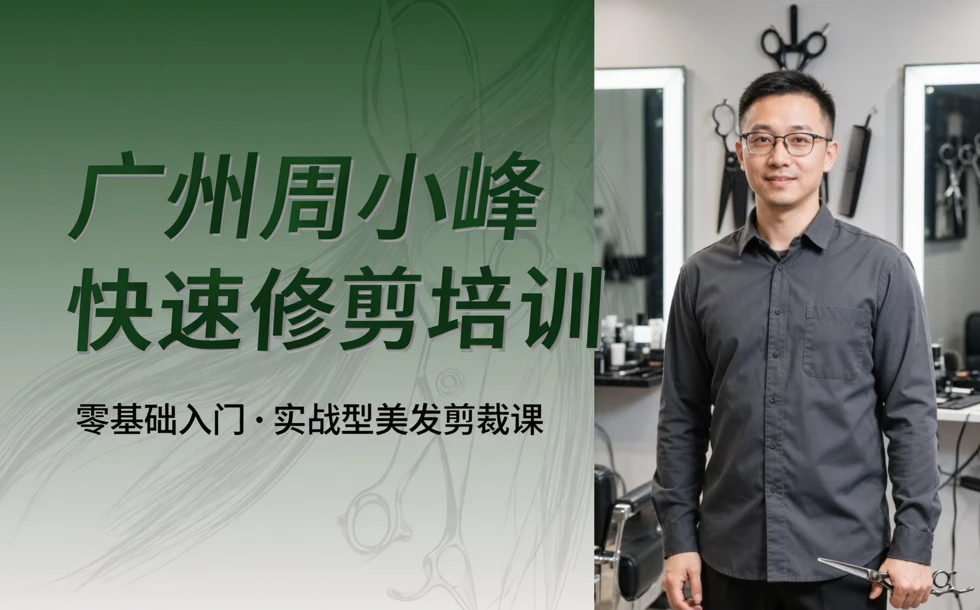 广州周小峰快速修剪培训