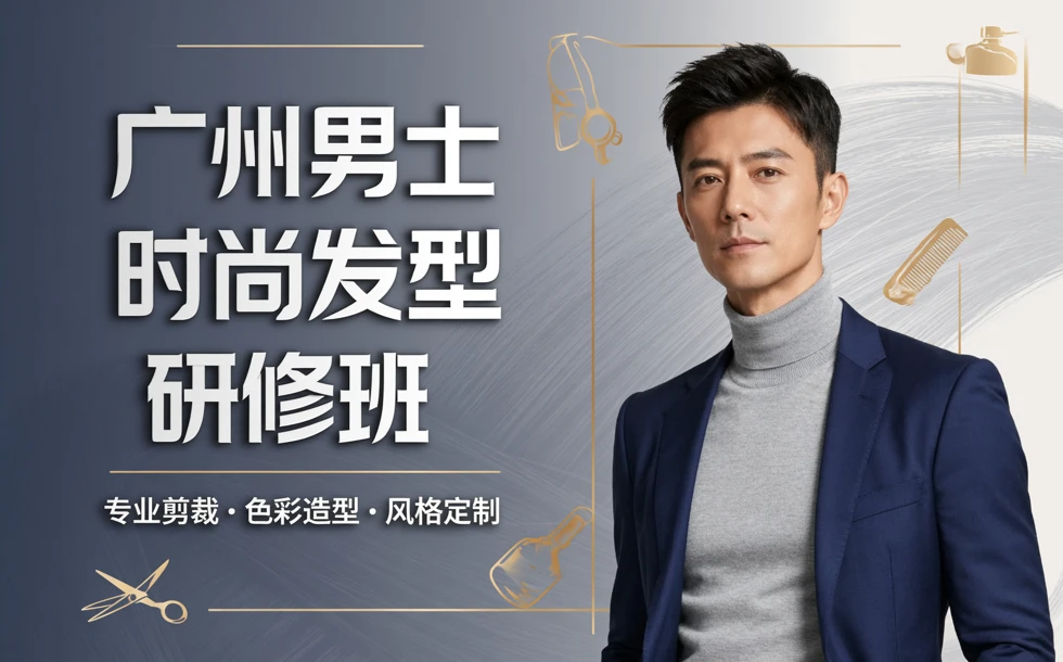 广州男士时尚发型研修班