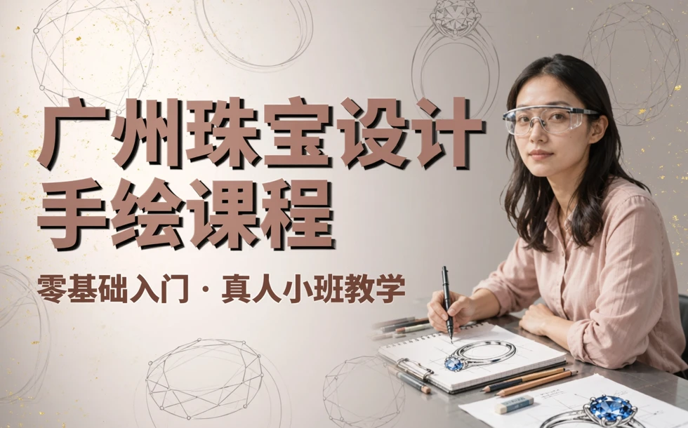 广州珠宝设计手绘课程