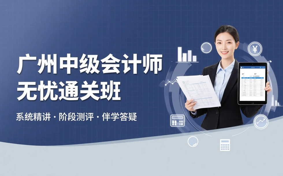 广州中级会计师无忧通关班