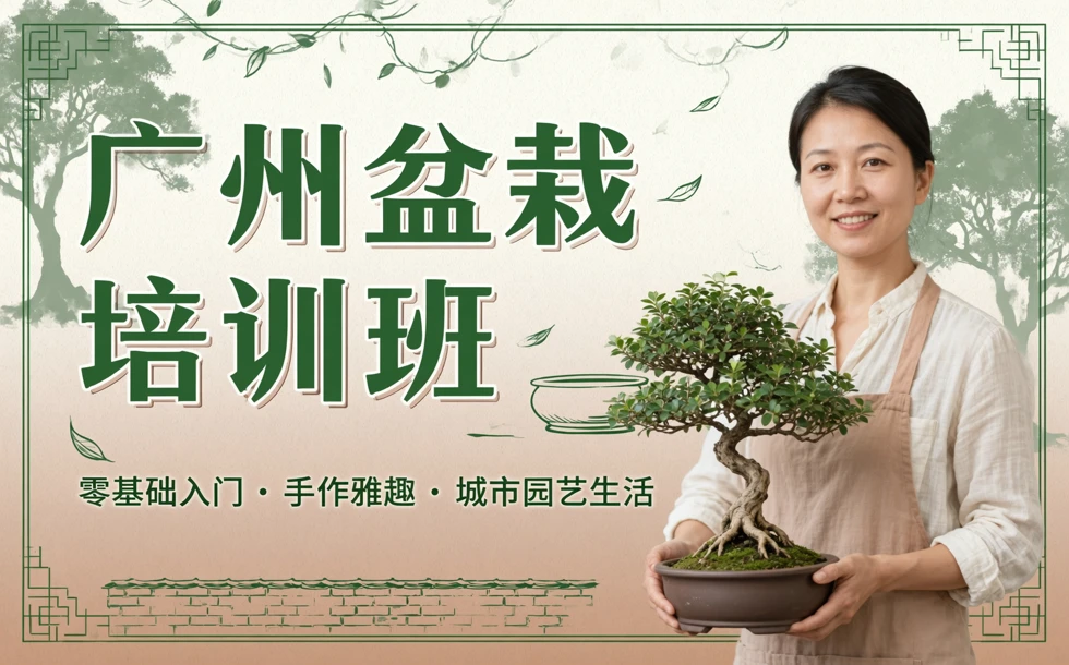 广州盆栽培训班　