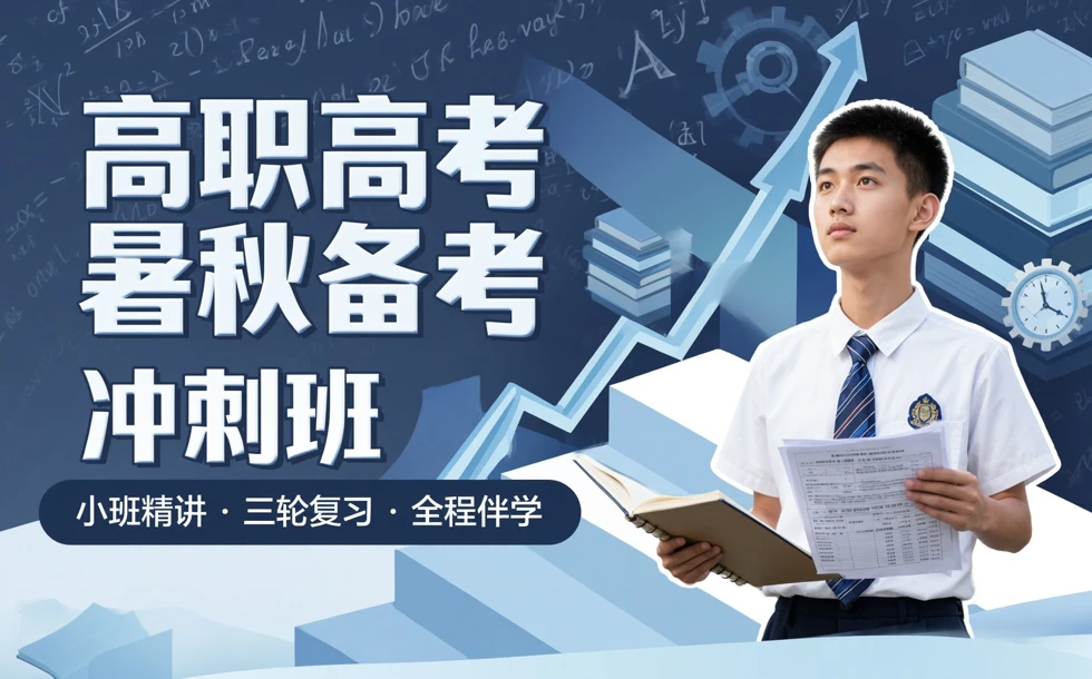 清远高职高考暑秋备考冲刺班