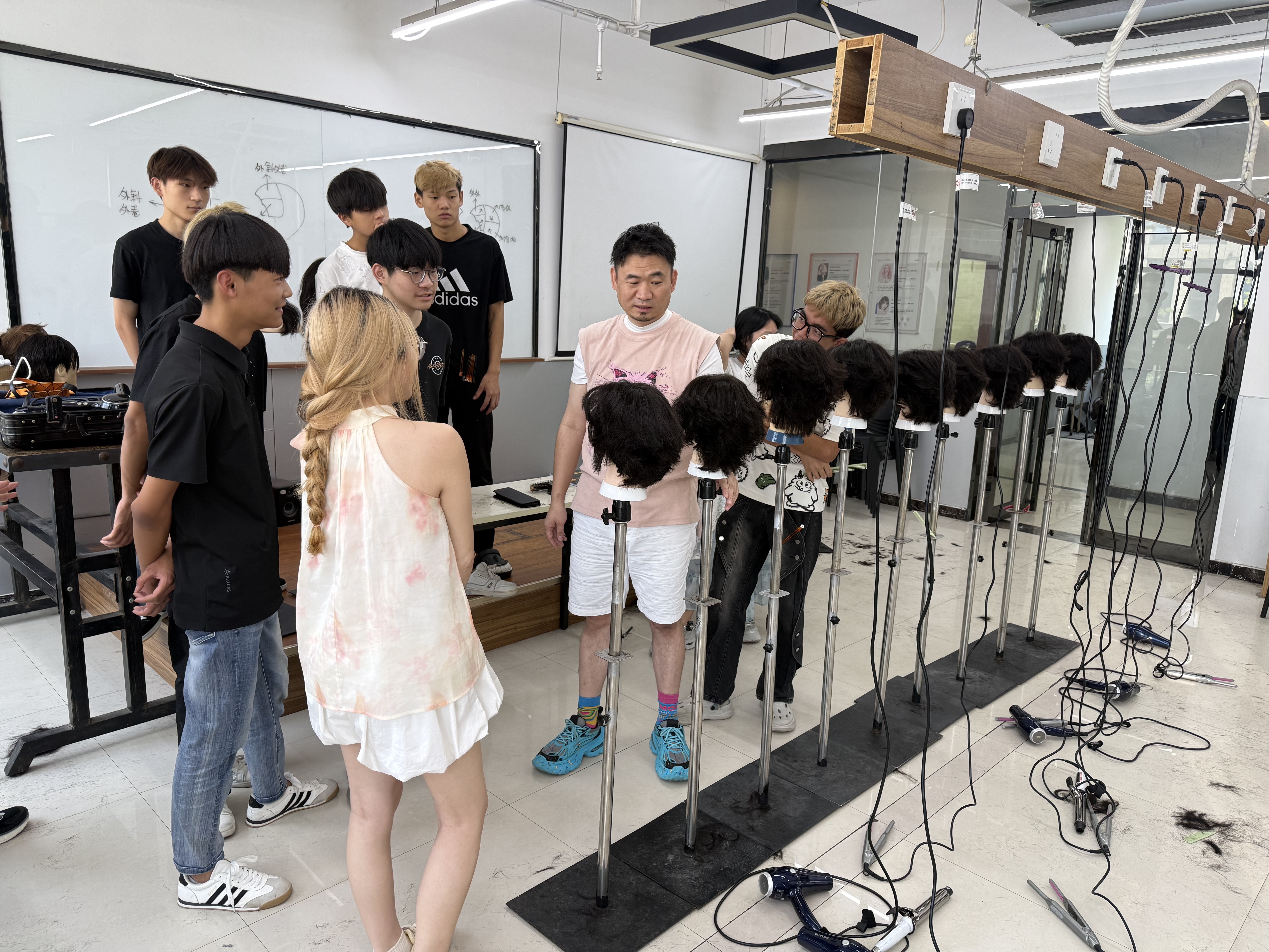 富康吹风电棒造型一对一检查
