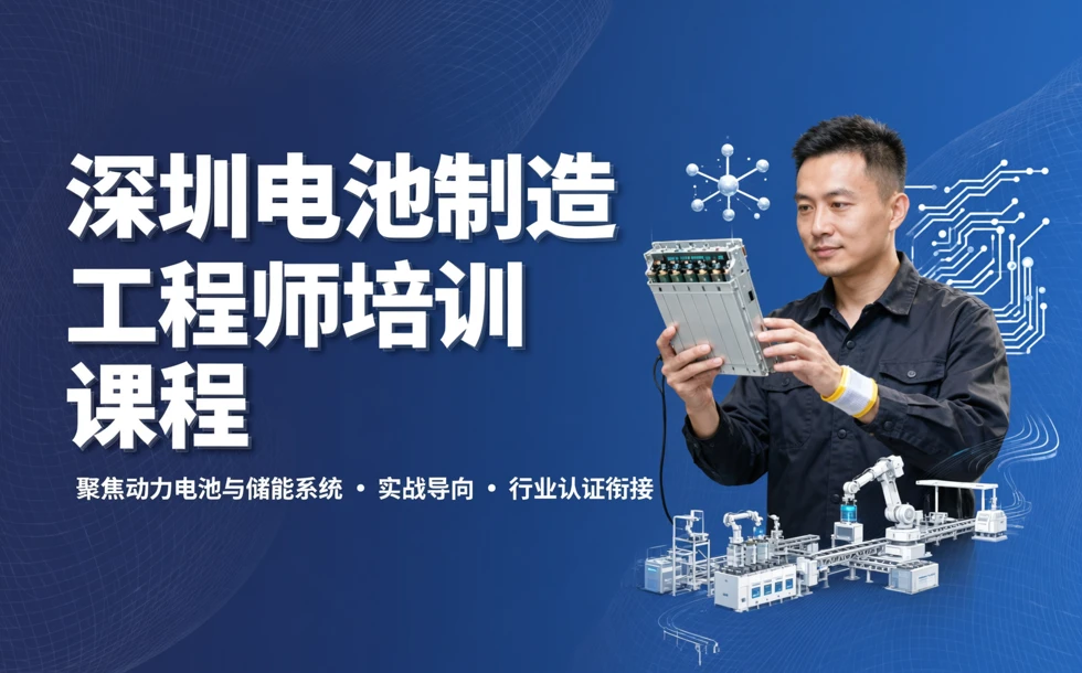 深圳电池制造工程师培训课程