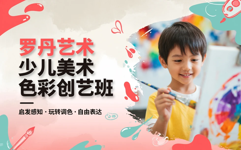罗丹艺术少儿美术色彩创艺班