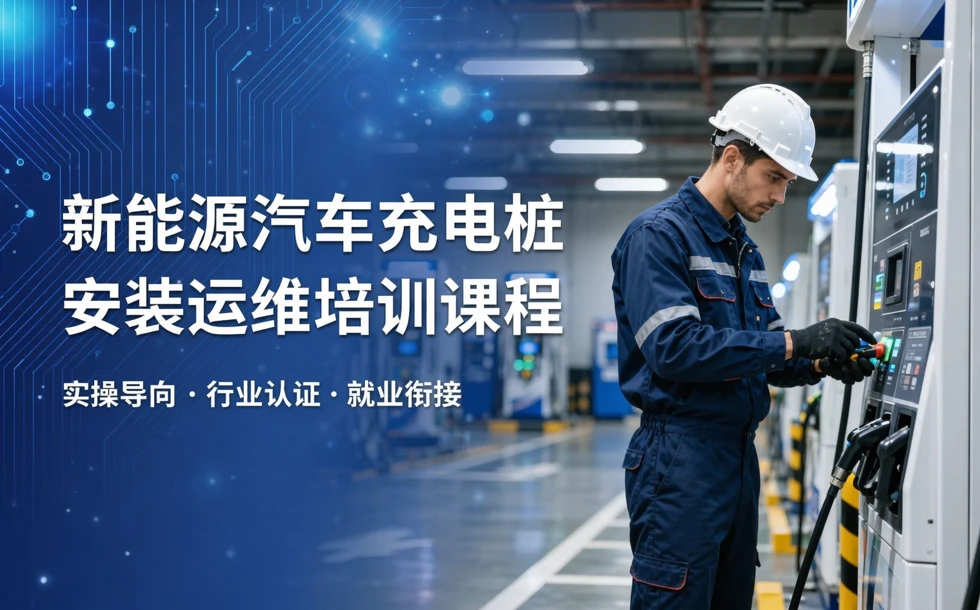 深圳新能源汽车充电桩安装运维培训课程