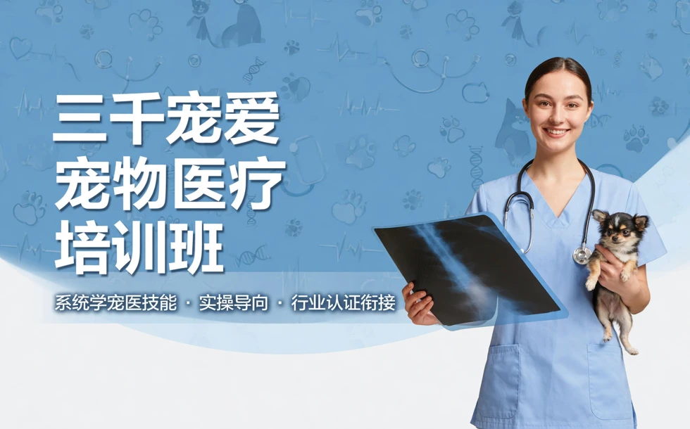 三千宠爱宠物医疗培训班
